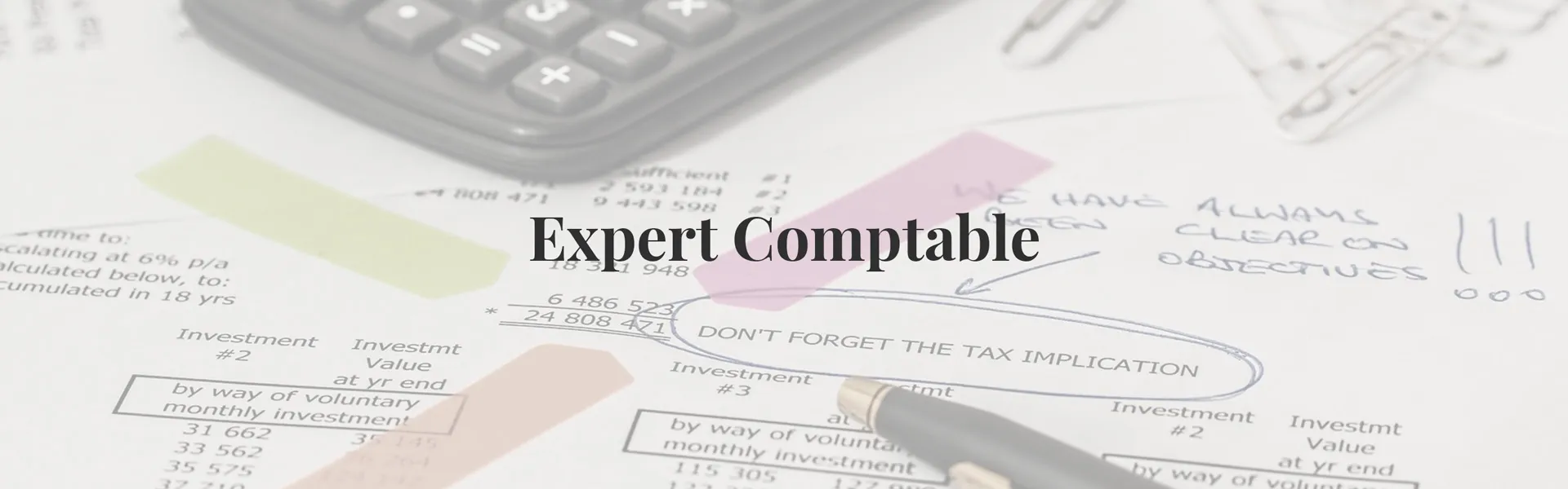 Cabinet d'Expert Comptable
